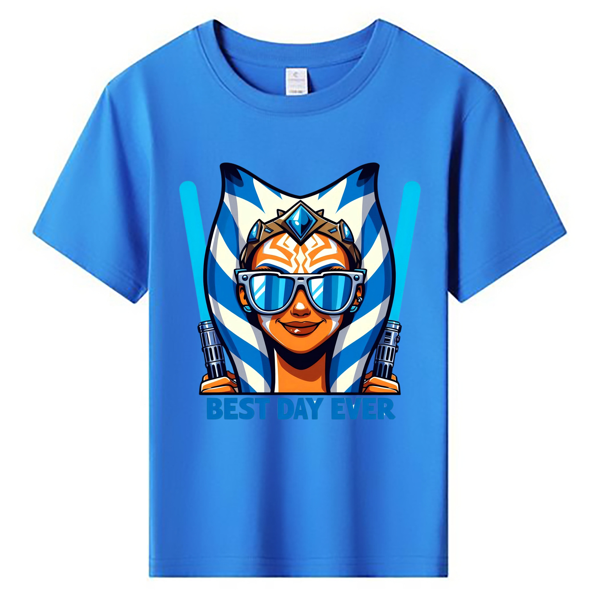 （画像用） スター・ウォーズ Star Wars 綿100％キッズTシャツ（フロントプリント）